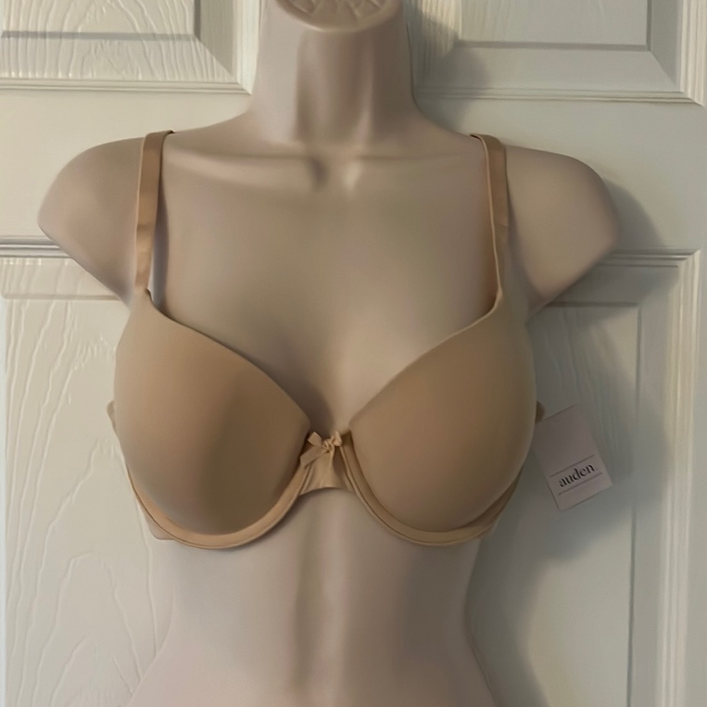 Auden (target) taupe everyday t shirt bra NWT 36B